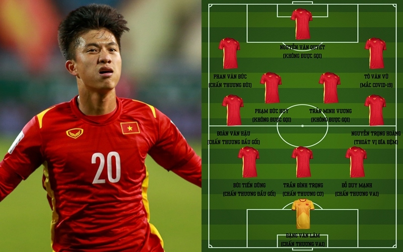 Đội hình 11 hảo thủ ĐT Việt Nam bỏ lỡ trận gặp Oman và Nhật Bản